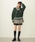 VOLUME SLEEVE HOODED BLOUSE