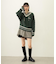 VOLUME SLEEVE HOODED BLOUSE