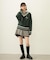 VOLUME SLEEVE HOODED BLOUSE