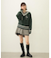 VOLUME SLEEVE HOODED BLOUSE
