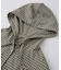 VOLUME SLEEVE HOODED BLOUSE