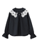 MULTI RUFFLE COLLAR BLOUSE