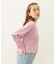 FLOWER ELBOW CARDIGAN
