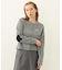 FLOWER ELBOW CARDIGAN