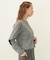FLOWER ELBOW CARDIGAN