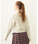 FLOWER ELBOW CARDIGAN
