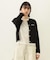 FLOWER ELBOW CARDIGAN