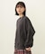 ICING LOGO WIDE CREW SWEAT TOP