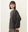ICING LOGO WIDE CREW SWEAT TOP