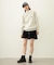 ICING LOGO WIDE CREW SWEAT TOP