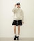 ICING LOGO WIDE CREW SWEAT TOP