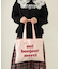 LOGO FLUFFY BAG