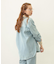 WIDE DENIM SHIRT