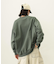 STENCIL LOGO WIDE CREW SWEAT TOP