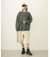 STENCIL LOGO WIDE CREW SWEAT TOP