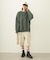 STENCIL LOGO WIDE CREW SWEAT TOP