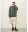 STENCIL LOGO WIDE CREW SWEAT TOP