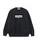 STENCIL LOGO WIDE CREW SWEAT TOP
