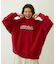 COOPER LOGO WIDE CREW SWEAT TOP