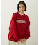 COOPER LOGO WIDE CREW SWEAT TOP