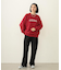 COOPER LOGO WIDE CREW SWEAT TOP