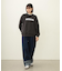 COOPER LOGO WIDE CREW SWEAT TOP