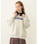 COOPER LOGO WIDE CREW SWEAT TOP
