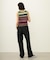 CENTER PLEAT DETAIL DENIM PANTS