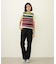 CENTER PLEAT DETAIL DENIM PANTS