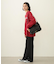 CENTER PLEAT DETAIL DENIM PANTS