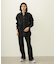CENTER PLEAT DETAIL DENIM PANTS