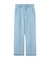 CENTER PLEAT DETAIL DENIM PANTS