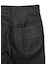 CENTER PLEAT DETAIL DENIM PANTS