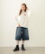 70S LOGO THREE QUARTER SLEEVE TOP