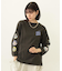 70S LOGO THREE QUARTER SLEEVE TOP