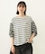 STRIPED L/S TOP