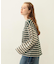 STRIPED L/S TOP