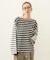 STRIPED L/S TOP