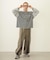 STRIPED L/S TOP
