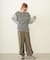 STRIPED L/S TOP