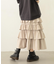 SOLID DIRNDL SKIRT