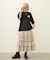 SOLID DIRNDL SKIRT