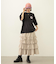 SOLID DIRNDL SKIRT
