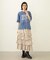 SOLID DIRNDL SKIRT