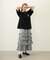 SOLID DIRNDL SKIRT