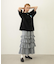 SOLID DIRNDL SKIRT