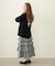 SOLID DIRNDL SKIRT