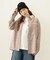 HEART ELBOW PATCH PLAID SHIRT