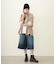 HEART ELBOW PATCH PLAID SHIRT