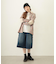 HEART ELBOW PATCH PLAID SHIRT